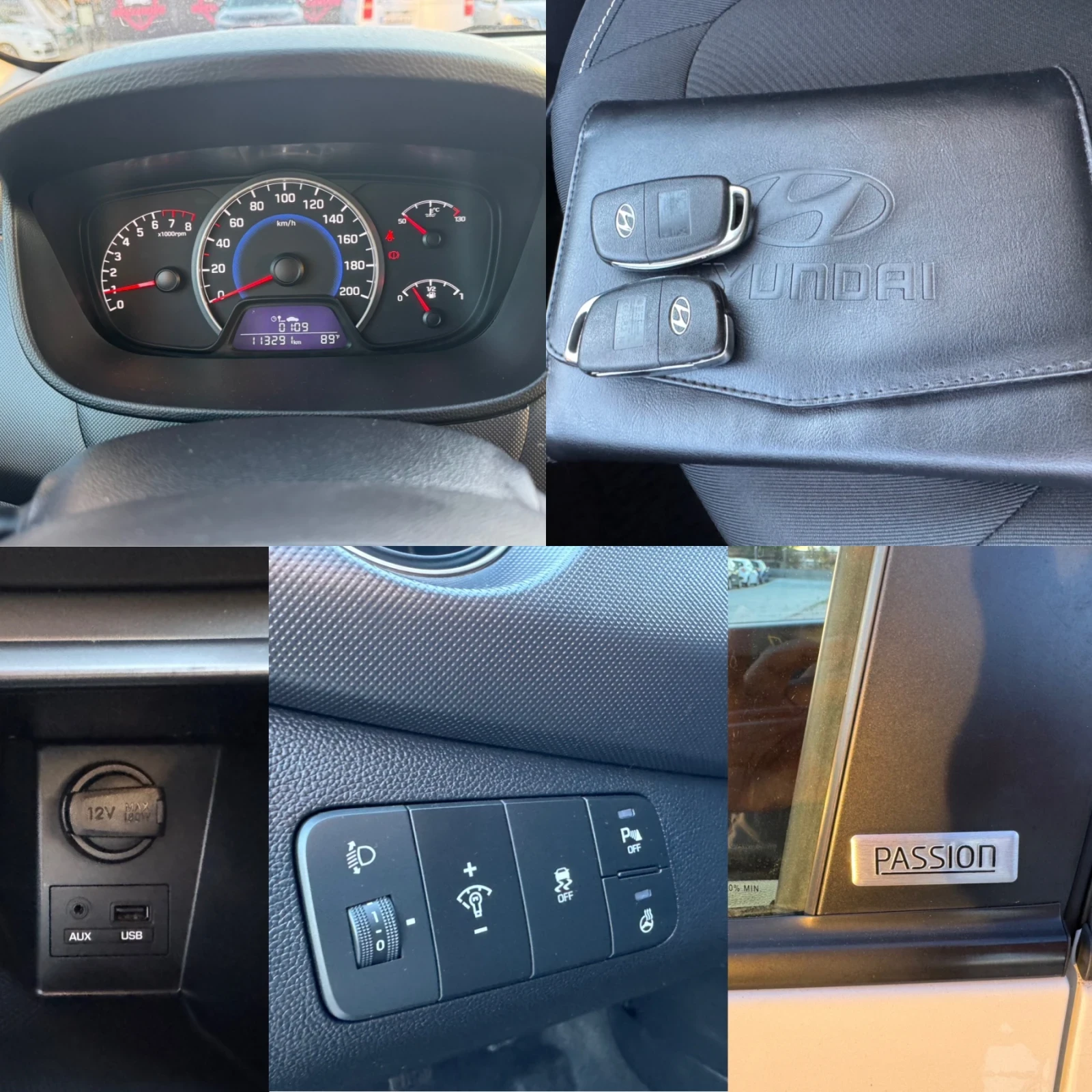 Hyundai I10 PASSION 1.25i , снимка 16 - Автомобили и джипове - 54915522