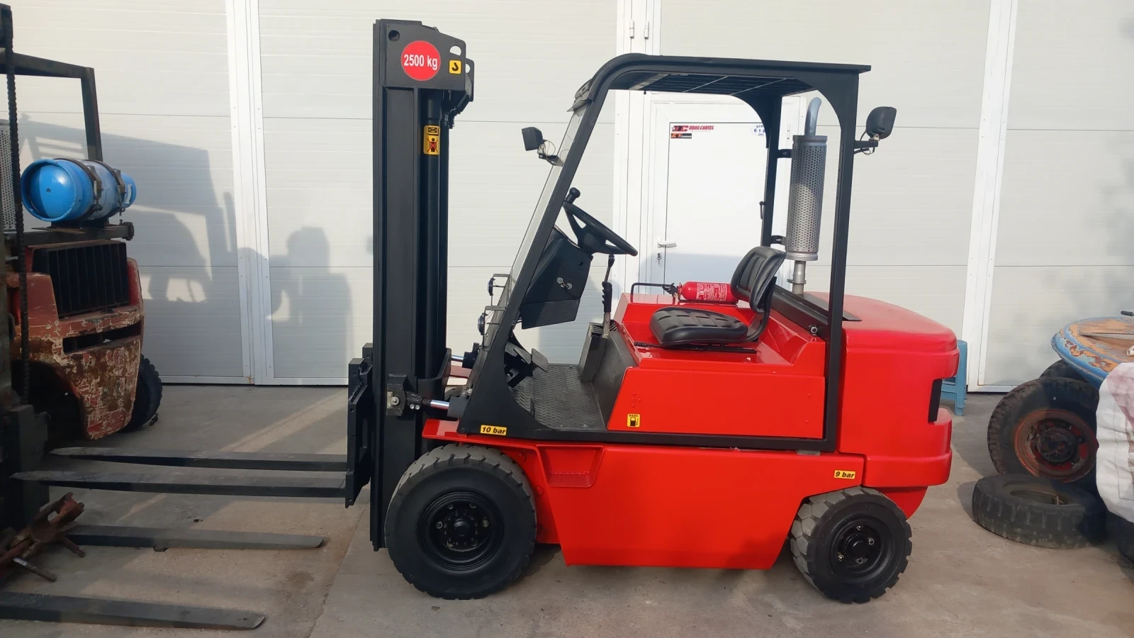 Мотокар BT Български мотокар