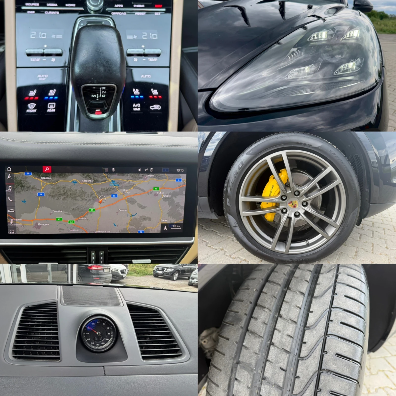 Porsche Cayenne MATRIX#PANORAMA#ОБДУХ#360* CAM#DISTR#BOSSE#FULL, снимка 14 - Автомобили и джипове - 54646843