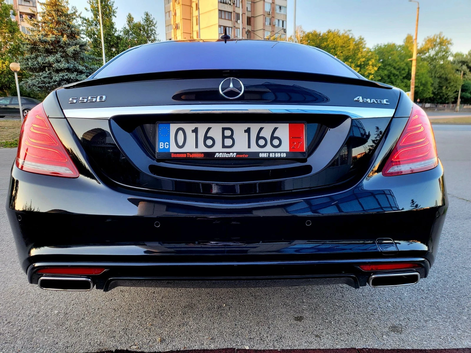 Mercedes-Benz S 550 4Matic Long AMG, снимка 5 - Автомобили и джипове - 55508394