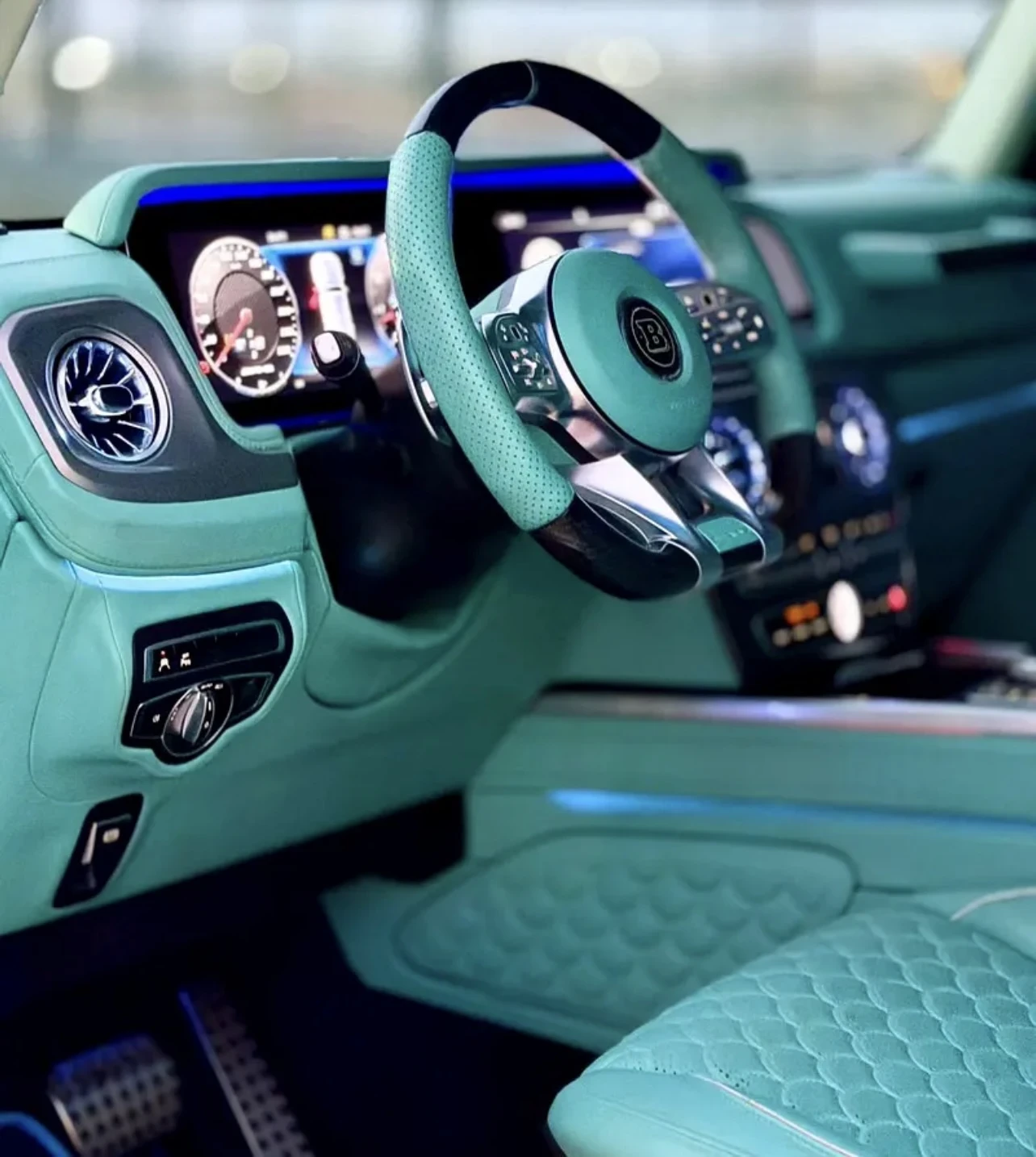 Mercedes-Benz G 63 AMG BRABUS, снимка 9 - Автомобили и джипове - 54295005