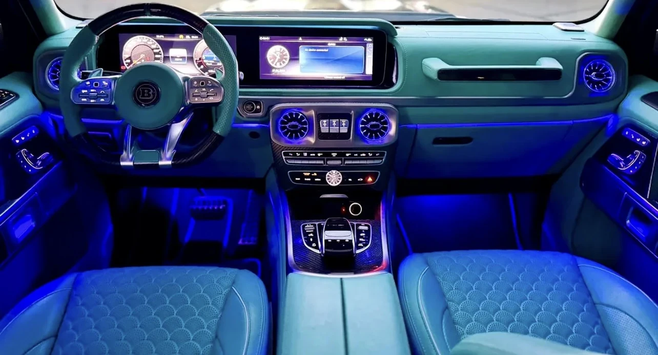 Mercedes-Benz G 63 AMG BRABUS, снимка 6 - Автомобили и джипове - 54295005