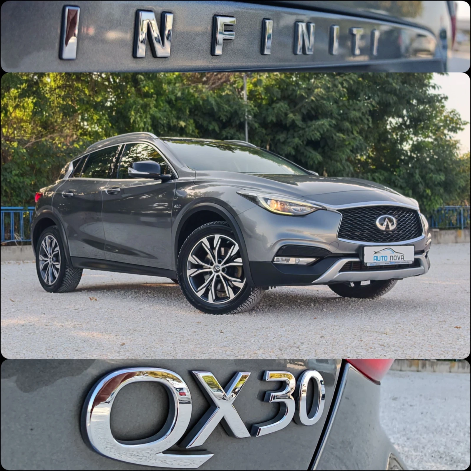 Infiniti QX30 2.2 170 К.С. AВТОМАТ! 4Х4! 123 000 КМ! БЕЗ АНАЛОГ!, снимка 17 - Автомобили и джипове - 55891673