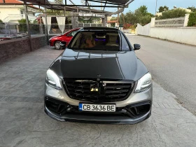 Mercedes-Benz S 500 AMG* 63 BRABUS* 3xTV * 3d Burmaster * 360 cam* , снимка 7