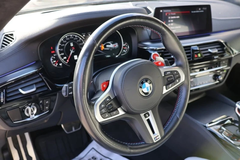 BMW M5 COMPETITION FROZEN BLACK * * CARFAX * * АВТОКРЕДИТ, снимка 11 - Автомобили и джипове - 52630202
