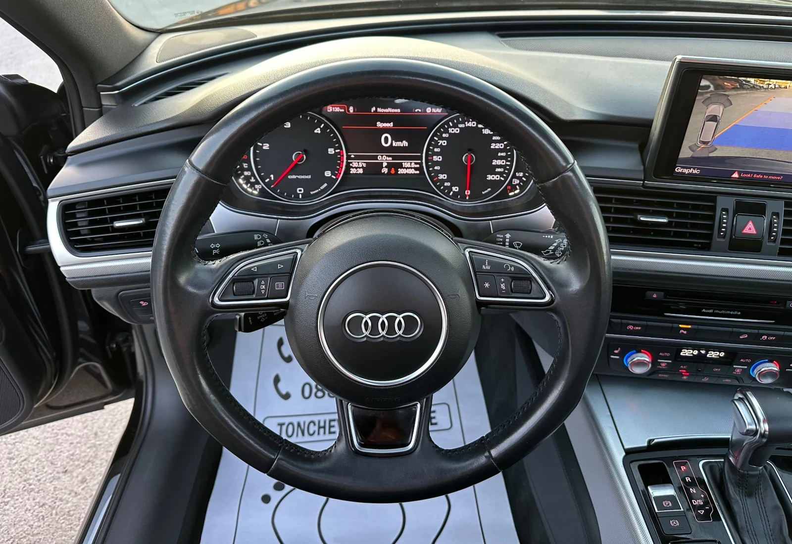Audi A6 Allroad 3.0-TDI-quattro-PANORAMA-PODGREV-DISTRONIK-FULL - изображение 9