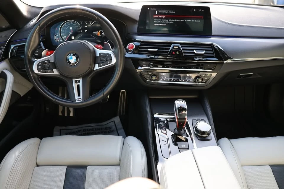 BMW M5 COMPETITION FROZEN BLACK * * CARFAX * *  | Mobile.bg   15