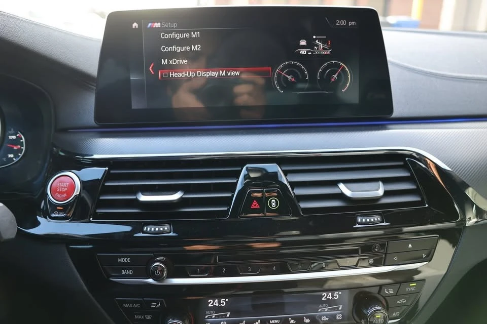 BMW M5 COMPETITION FROZEN BLACK * * CARFAX * *  | Mobile.bg   13