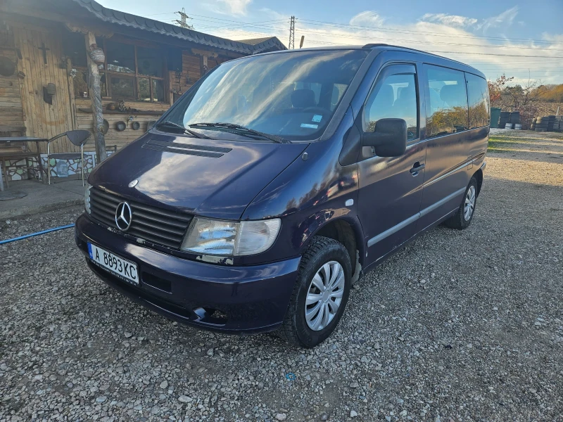 Mercedes-Benz Vito 7+ 1 КЛИМАТИК/ТЕГЛИЧ, снимка 2 - Бусове и автобуси - 47837497