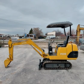 Багер Komatsu PC05-7 * НАЛИЧЕН * ТОП СЪСТОЯНИЕ * 