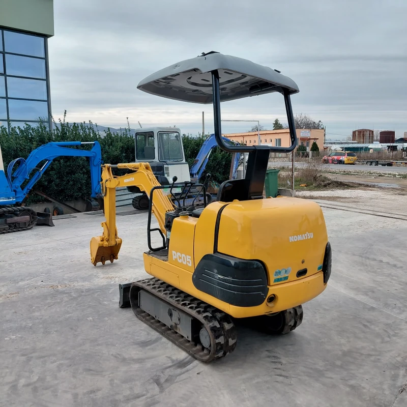 Багер Komatsu PC05-7 * НАЛИЧЕН * ТОП СЪСТОЯНИЕ * , снимка 2 - Индустриална техника - 50861933