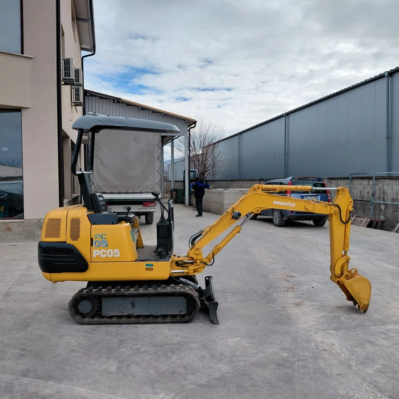 Багер Komatsu PC05-7 * НАЛИЧЕН * ТОП СЪСТОЯНИЕ * , снимка 5 - Индустриална техника - 50861933