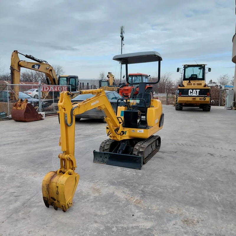 Багер Komatsu PC05-7 * НАЛИЧЕН * ТОП СЪСТОЯНИЕ * , снимка 7 - Индустриална техника - 50861933