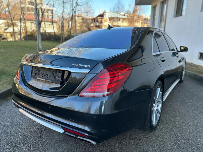 Mercedes-Benz S 63 AMG ПАНОРАМА / 3хTV / LANE ASIST / 360 КАМЕРИ, снимка 7 - Автомобили и джипове - 48823230