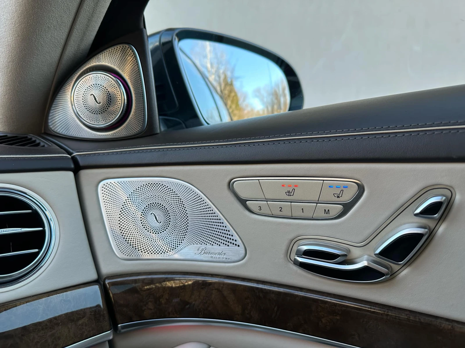 Mercedes-Benz S 63 AMG ПАНОРАМА / 3хTV / LANE ASIST / 360 КАМЕРИ | Mobile.bg — изображение 14