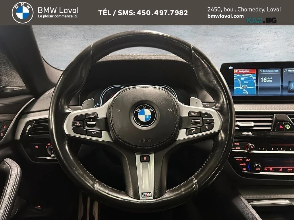 BMW 540 i HEAD-UP * HARMAN * АвтоКредит * (ЦЕНА ДО БГ), снимка 13 - Автомобили и джипове - 54934470