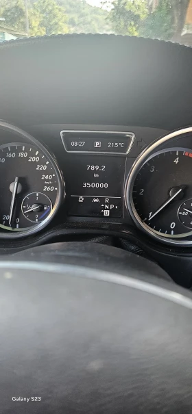����� �� �������� �� Mercedes-Benz ML 350 Bluetec 