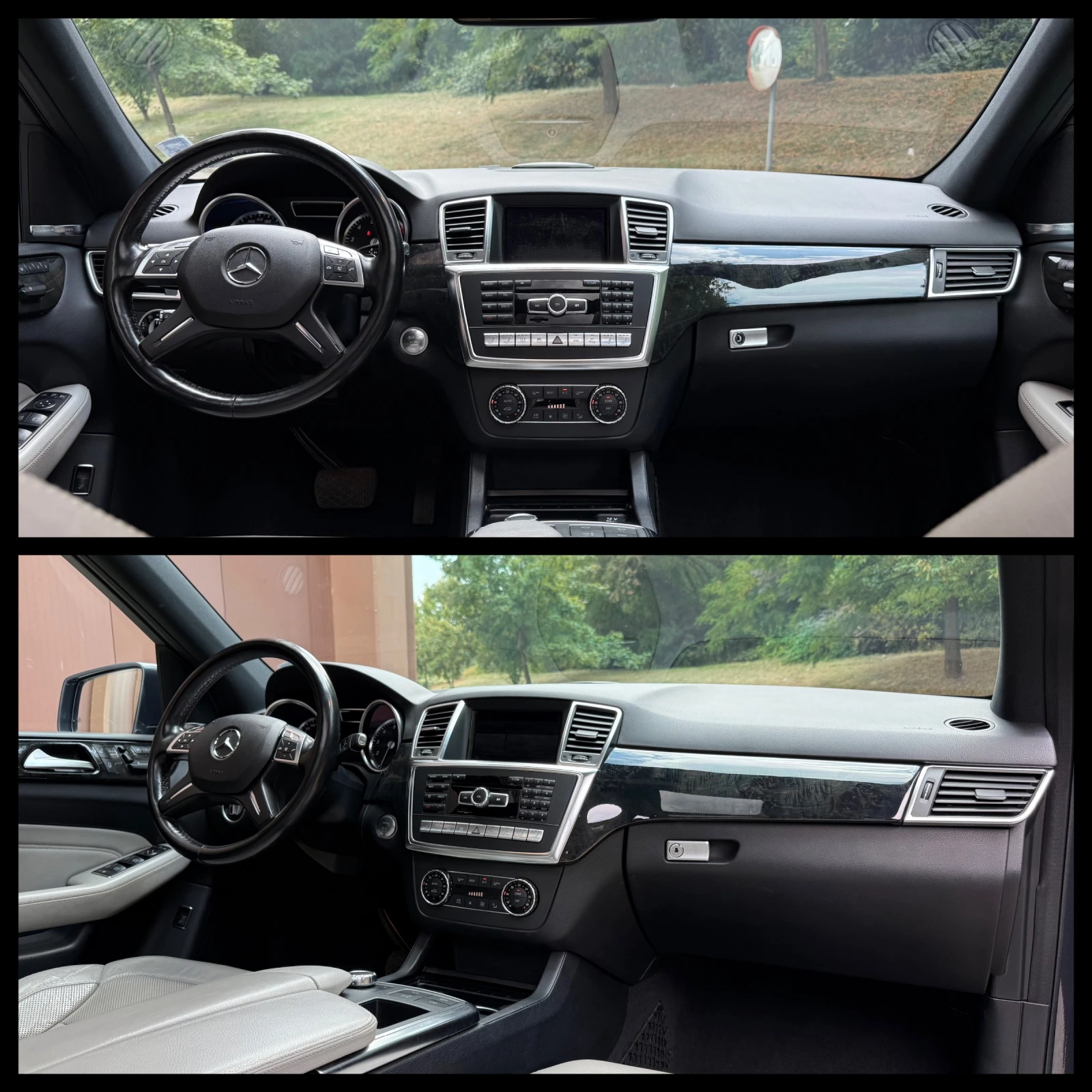 Mercedes-Benz ML 500 4 Matic/AMG Line/Distronic/360 Camera/Keyless Go, снимка 11 - Автомобили и джипове - 55597161