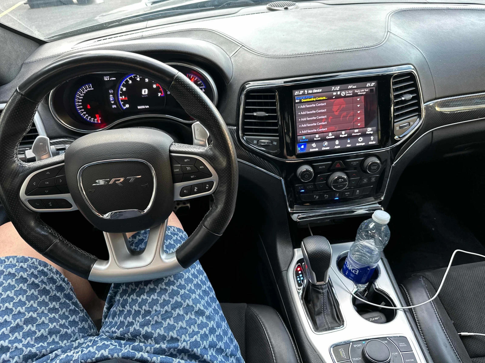 Jeep Grand cherokee * SRT * CARFAX * ЦЕНА ДО БГ, снимка 8 - Автомобили и джипове - 55838220