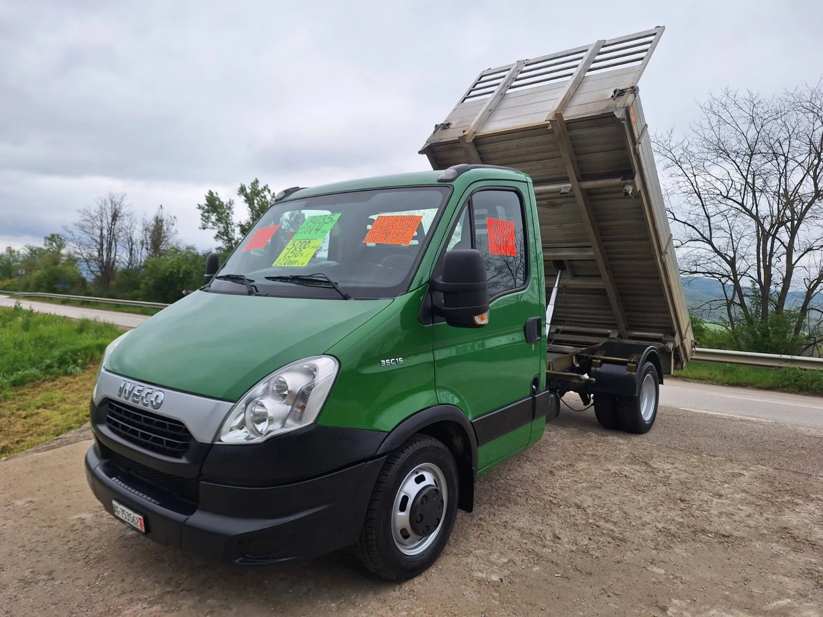 Iveco 35c15 ДО 3, 5т. САМОСВАЛ 120000 км НОВ ВНОС ШВЕЙЦАРИЯ - изображение 3
