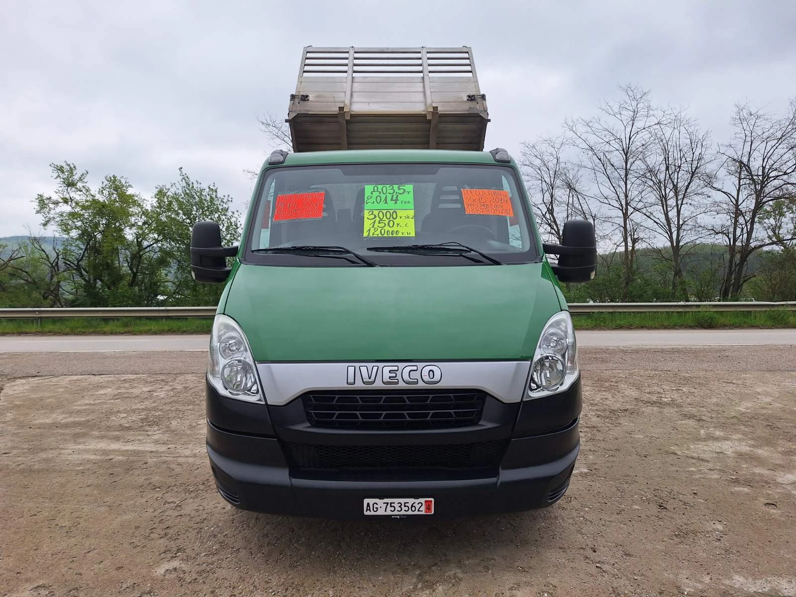 Iveco 35c15 ДО 3, 5т. САМОСВАЛ 120000 км НОВ ВНОС ШВЕЙЦАРИЯ - изображение 2