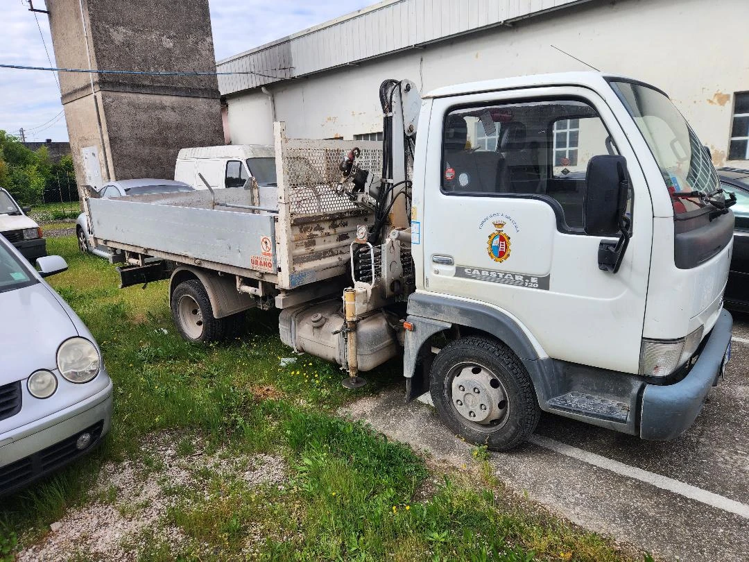 Nissan Capstar 35.12 3.0 ТД КМ165К 3СТР САМОСВАЛ С КРАН ПЕРФЕКТЕН, снимка 2 - Бусове и автобуси - 54421658