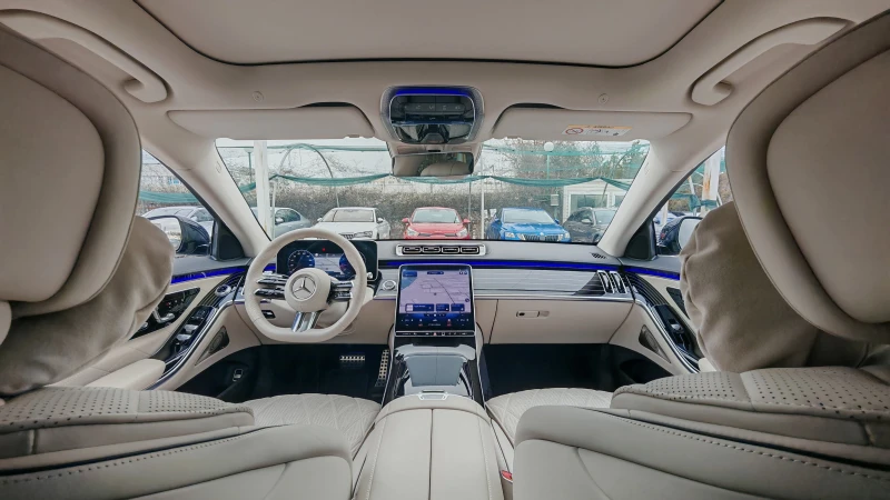 Mercedes-Benz S 580 4M L AMG Гаранц., снимка 13 - Автомобили и джипове - 53086946