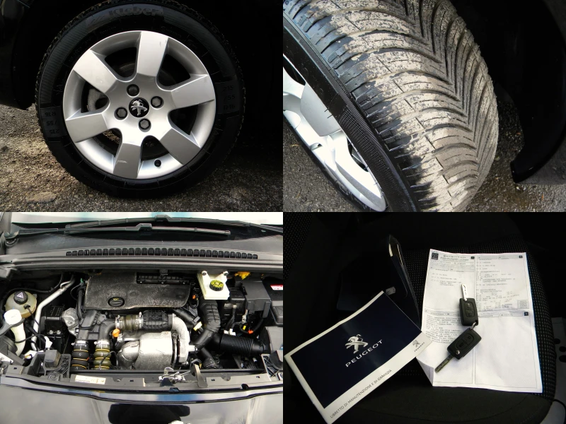 Peugeot 5008 EURO6B* FACE LIF* 1.6ecoHDI-6ck-7м* -NAVI-КАТО НОВ, снимка 7 - Автомобили и джипове - 53099024