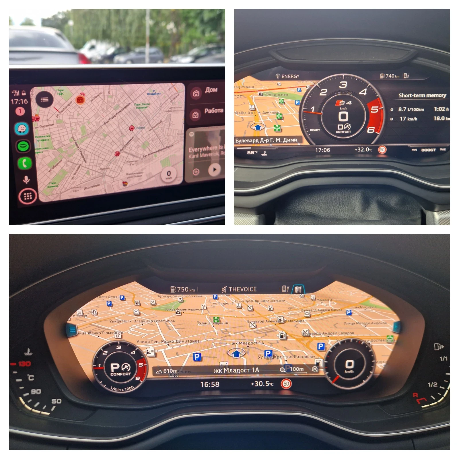 Audi A4 2.0TDI 190 S-line Matrix Facelift  | Mobile.bg � ����������� 14