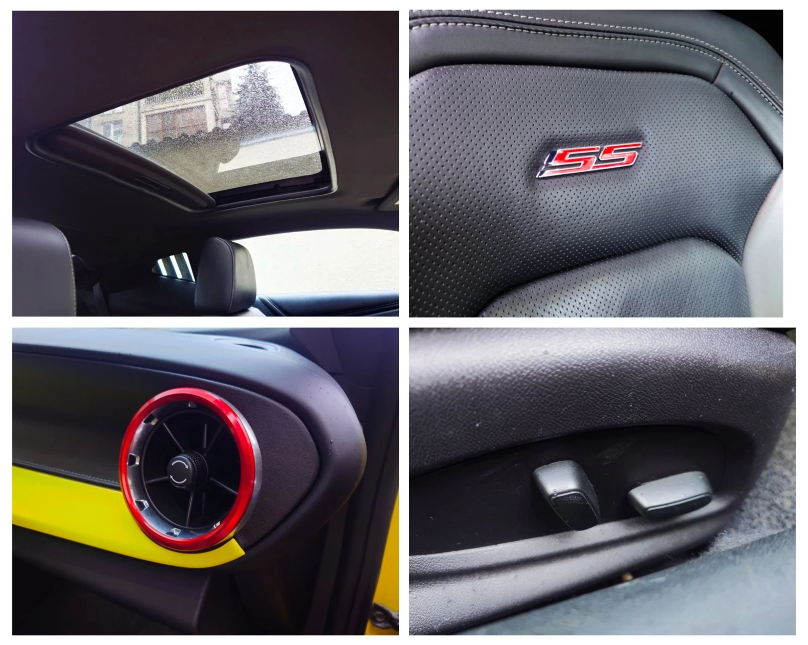 Chevrolet Camaro SS 6.2 V8 ZL1 PACK, снимка 16 - Автомобили и джипове - 54259361