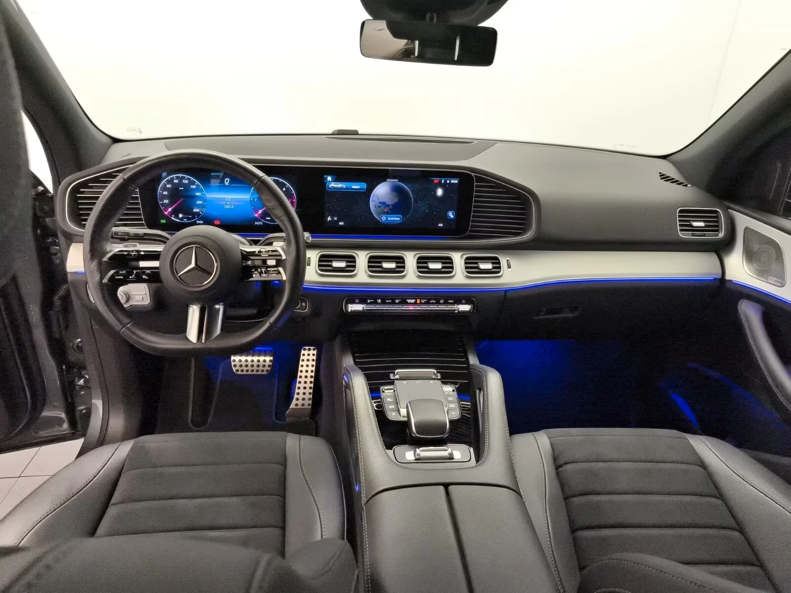 Mercedes-Benz GLE 450 d/ AMG/4-MATIC/FACELIFT/AIRMATIC/BURM/360/MULTIBEA, снимка 9 - Автомобили и джипове - 54065042