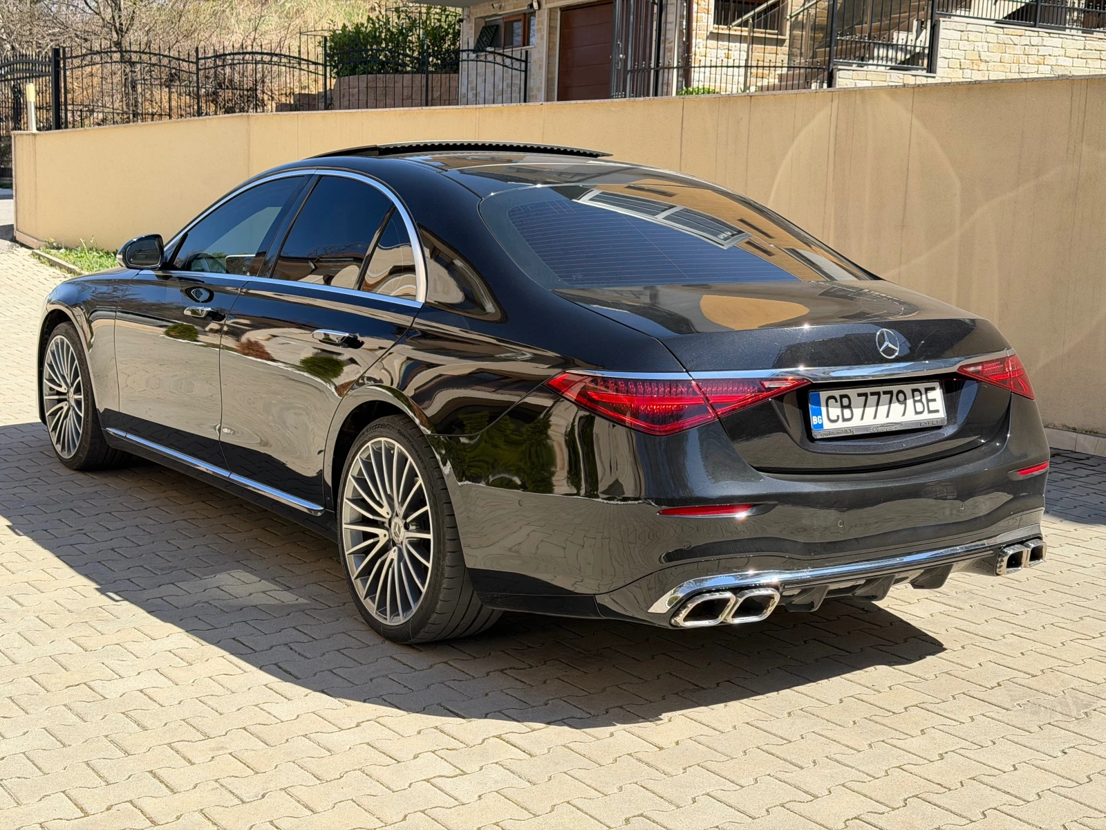 Mercedes-Benz S 350 4MATIC-AMG S63-BURMESTER 3D-PANO-CAM360-DIST, снимка 5 - Автомобили и джипове - 54140690