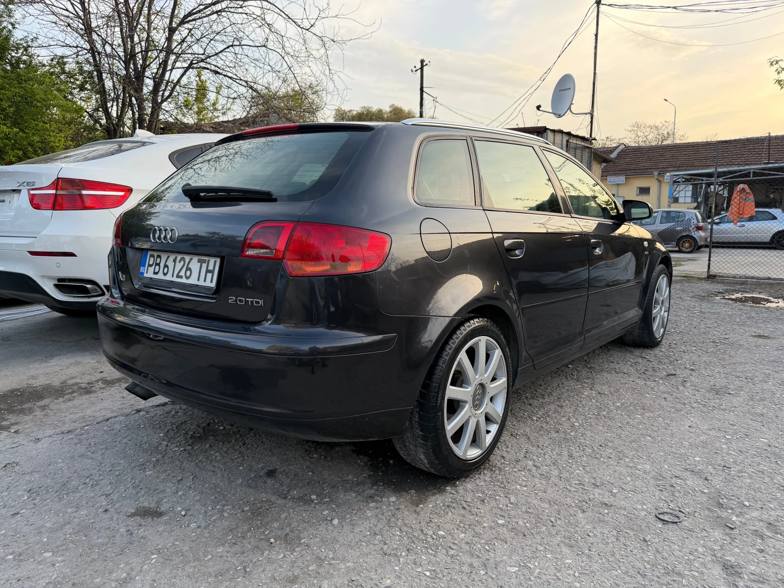 Audi A3 2.0TDI 140HP 6 SKOROSTI S-LINE KLIMA 2007G NOV, снимка 8 - Автомобили и джипове - 54195448