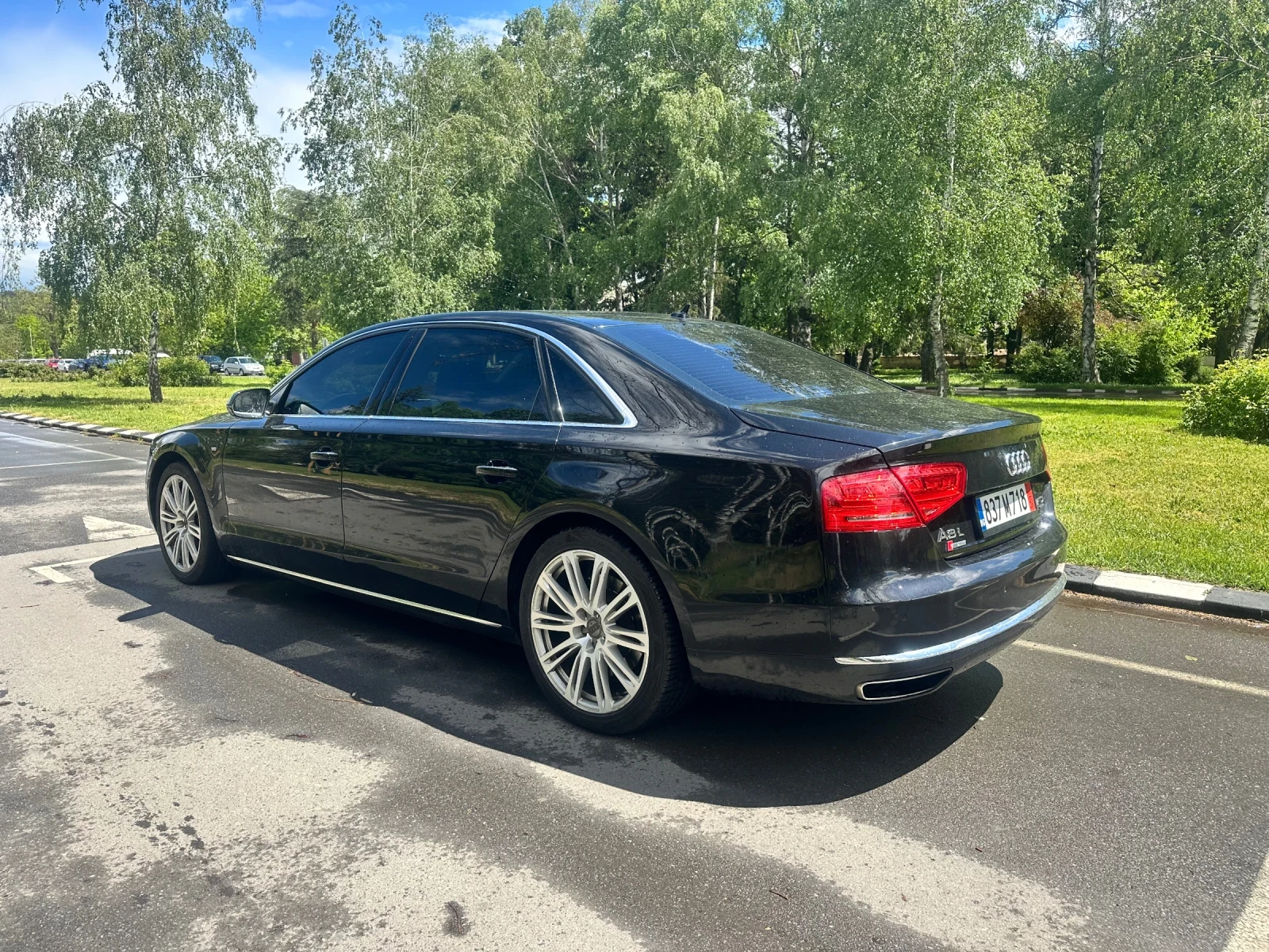 Audi A8 Long 4.2 TDI V8 | Всички Екстри | ТОП Състояние, снимка 3 - Автомобили и джипове - 54657903