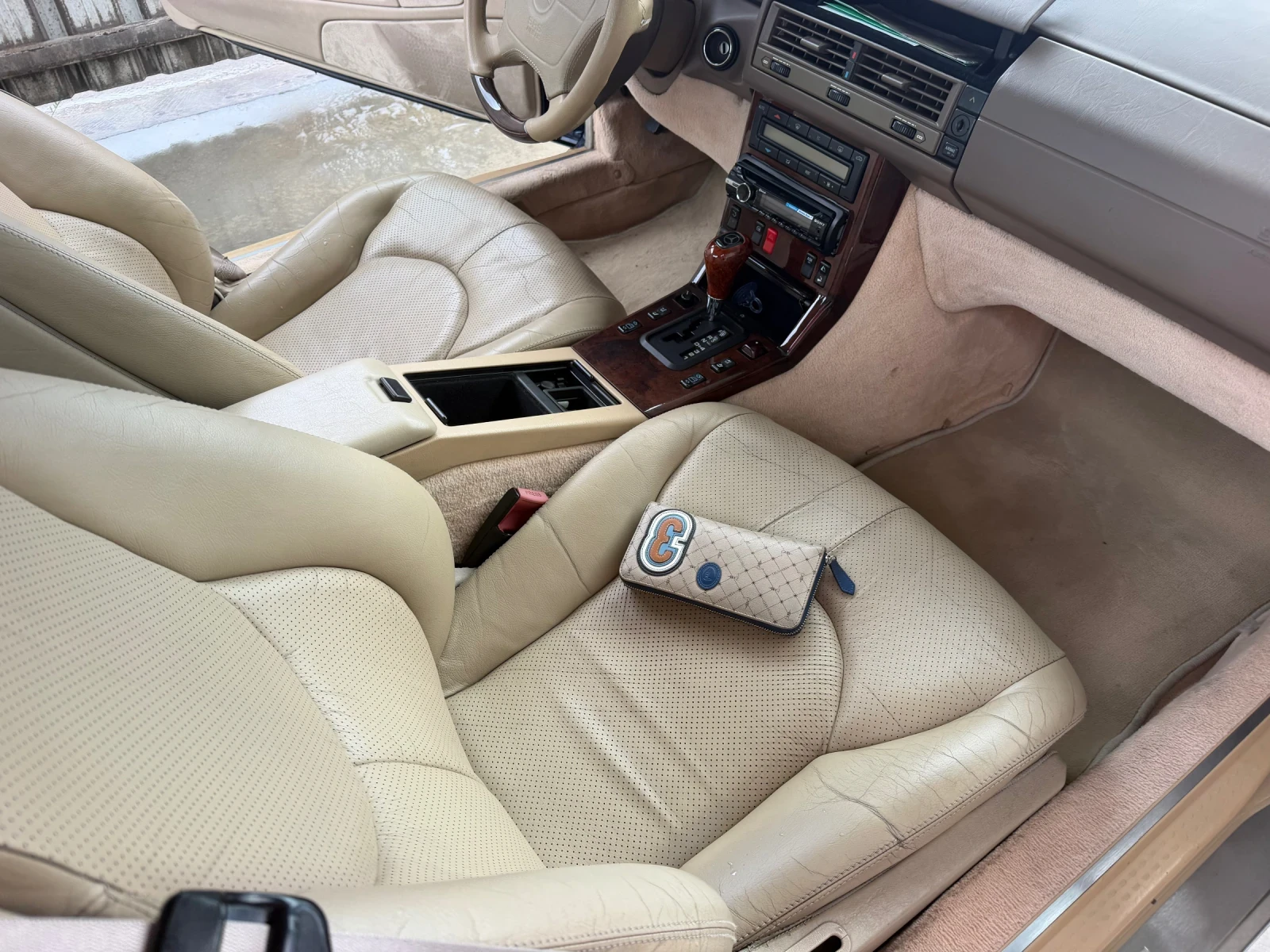 Mercedes-Benz SL Mercedes-Benz-320-231kc-Avtomat- Kabrio - Unikat, снимка 12 - Автомобили и джипове - 55379278