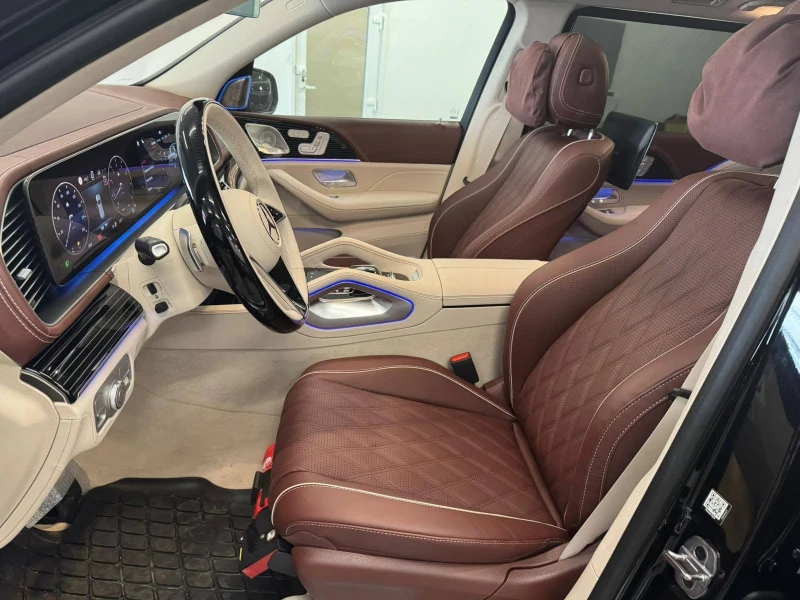 Mercedes-Benz GLS 600 4 MATIC MAYBACH FACELIFT BURM ПАНО ЛИЗИНГ 100%, снимка 10 - Автомобили и джипове - 52897853