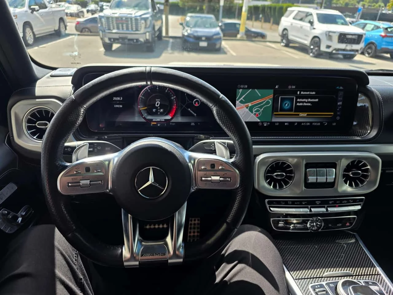 Mercedes-Benz G 63 AMG * CARFAX * BURMESTER * DISTRONIC * 360 * IWC * , снимка 9 - Автомобили и джипове - 55741623