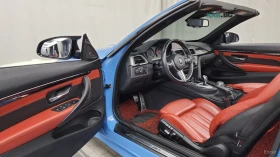 BMW M4 CABRIO* ЧЕРВЕНА КОЖА* HEAD UP* NAVI* КАМЕРА, снимка 10