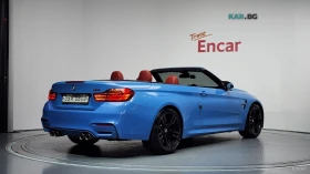 BMW M4 CABRIO* ЧЕРВЕНА КОЖА* HEAD UP* NAVI* КАМЕРА, снимка 2