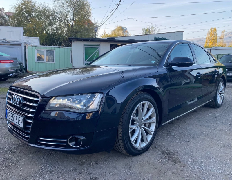 Audi A8 4.2TDI= 251HP= KEYLESS GO= TOP= ВАКУУМ= FULL LED= , снимка 1 - Автомобили и джипове - 47713841