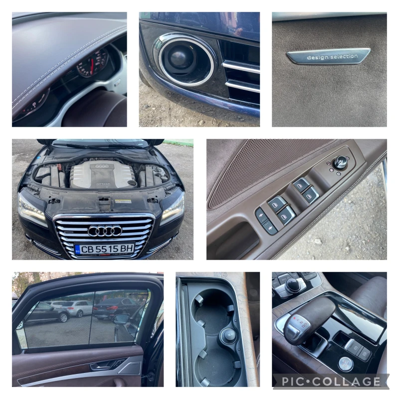 Audi A8 4.2TDI= 251HP= KEYLESS GO= TOP= ВАКУУМ= FULL LED= , снимка 17 - Автомобили и джипове - 47713841