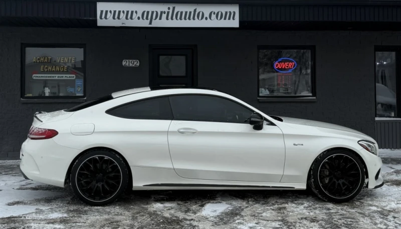 Mercedes-Benz C 43 AMG BURMASTER| 360| LANE ASSIST| F1 PERFORMANCE| RED| , снимка 5 - Автомобили и джипове - 53188364