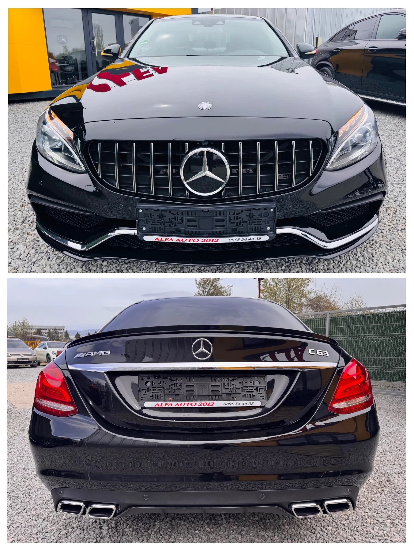 Mercedes-Benz C 220 d/C63 AMG/УНИКАТ/ДИСТР+ ПАНО+ HEAD UP+ BURMASTER// - изображение 9
