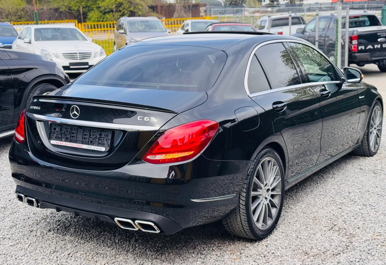 Mercedes-Benz C 220 d/C63 AMG/УНИКАТ/ДИСТР+ ПАНО+ HEAD UP+ BURMASTER// - изображение 7