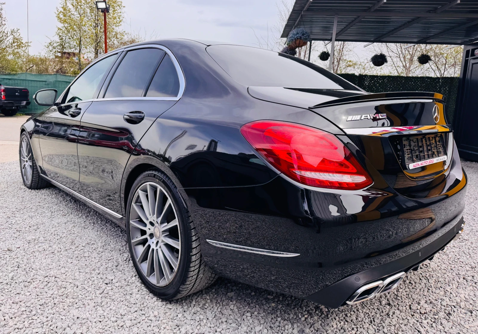 Mercedes-Benz C 220 d/C63 AMG/УНИКАТ/ДИСТР+ ПАНО+ HEAD UP+ BURMASTER// - изображение 8