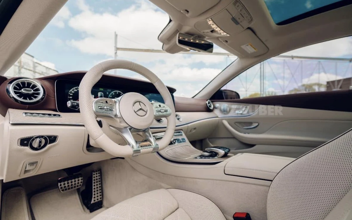 Mercedes-Benz E 53 AMG DESIGNO * * BURMESTER * * HEAD UP * * ОБДУХВАНЕ *  - изображение 5