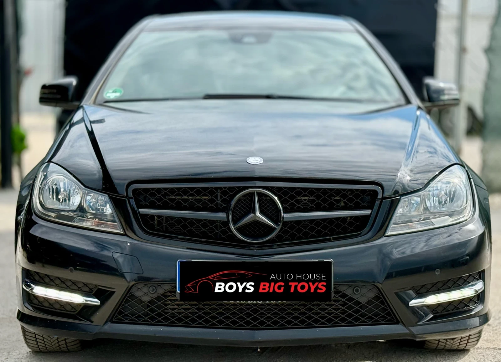 Mercedes-Benz C 220 AMGline* Facelift* Подгрев* Coupe* CDI* Shadowline, снимка 3 - Автомобили и джипове - 55014396