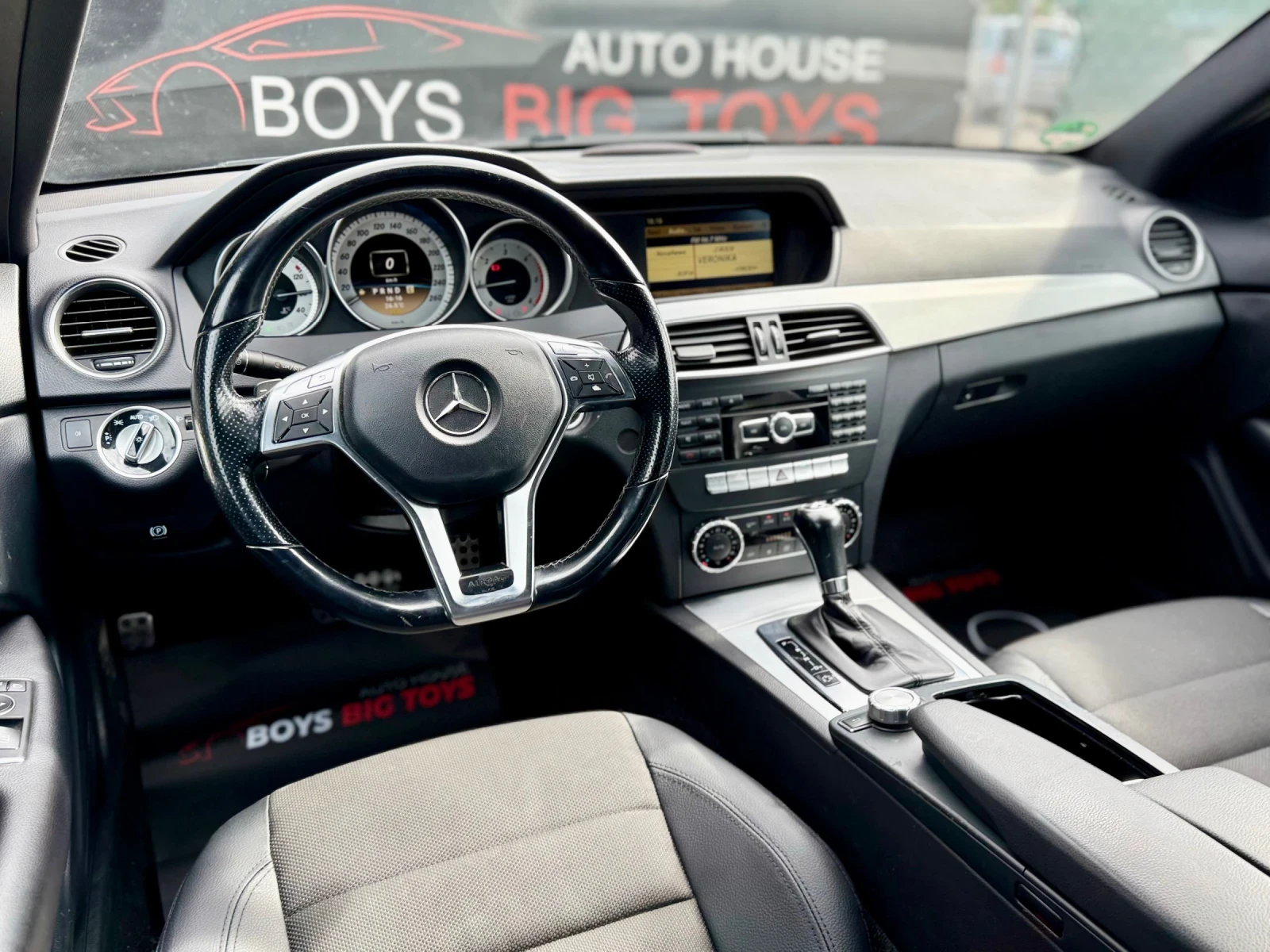 Mercedes-Benz C 220 AMGline* Facelift* Подгрев* Coupe* CDI* Shadowline, снимка 11 - Автомобили и джипове - 55014396