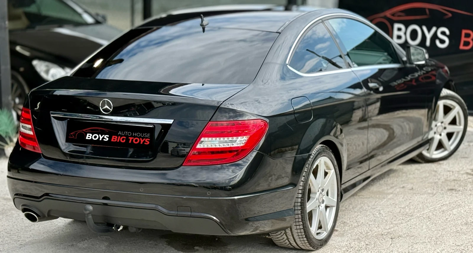 Mercedes-Benz C 220 AMGline* Facelift* Подгрев* Coupe* CDI* Shadowline, снимка 9 - Автомобили и джипове - 55014396