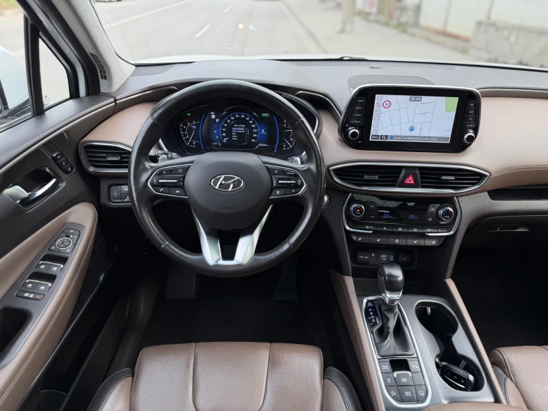 Hyundai Santa fe 2.2 CRDI VERTEX 4WD Внос Швейцария, снимка 9 - Автомобили и джипове - 52124374
